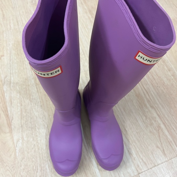 Hunter Boots - Purple - Tall NWOT - Picture 4 of 14